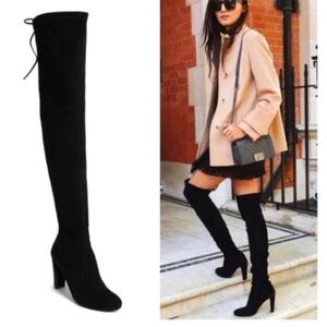 Stuart Weitzman Black Over-the-Knee Boots